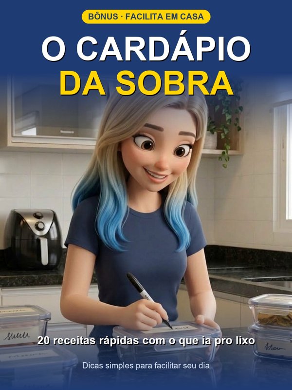 Capa de O Cardápio da Sobra