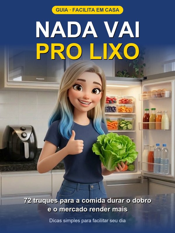 Capa do guia Nada Vai pro Lixo